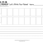 Handwriting Name Practice Worksheets Handwriting Worksheets