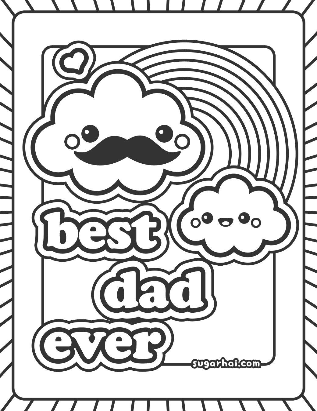Happy Birthday Coloring Pages For Dad Happy Birthday Dad Coloring My