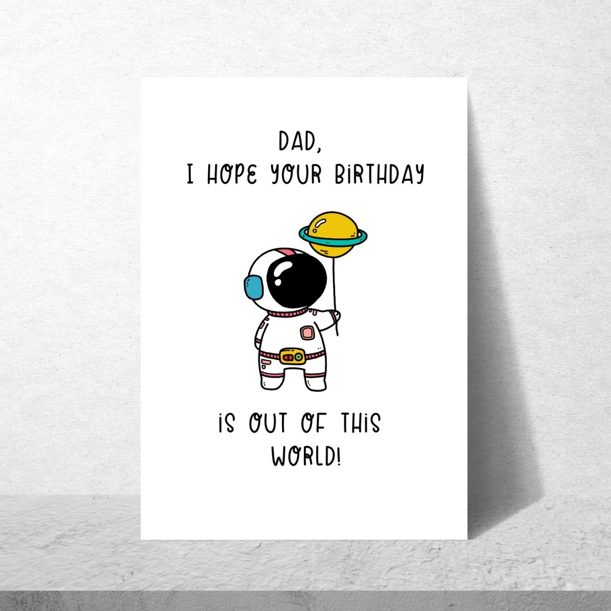 printable birthday cards dad
