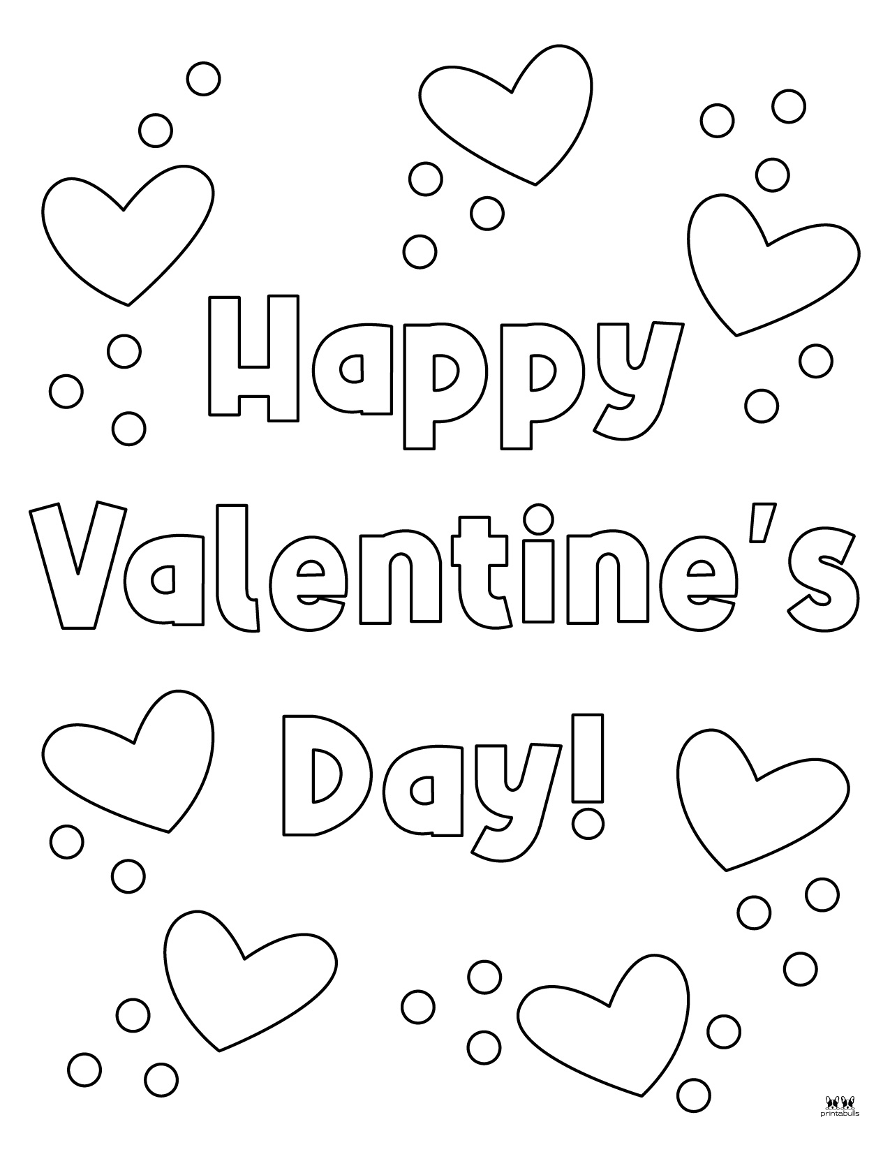 free valentines day coloring pages printable