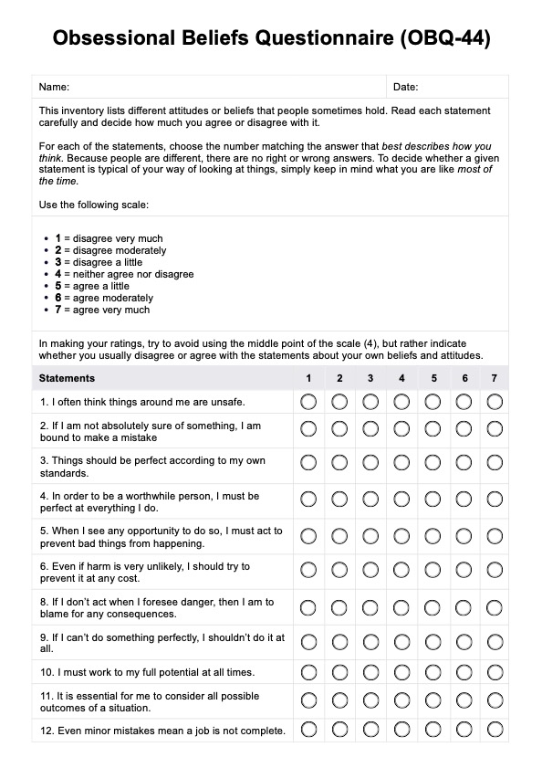 Harm Reduction Worksheets PDF Example Free PDF Download