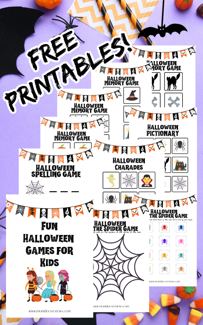 Haunted Halloween Games For Kids Free Printables Mom Does Reviews