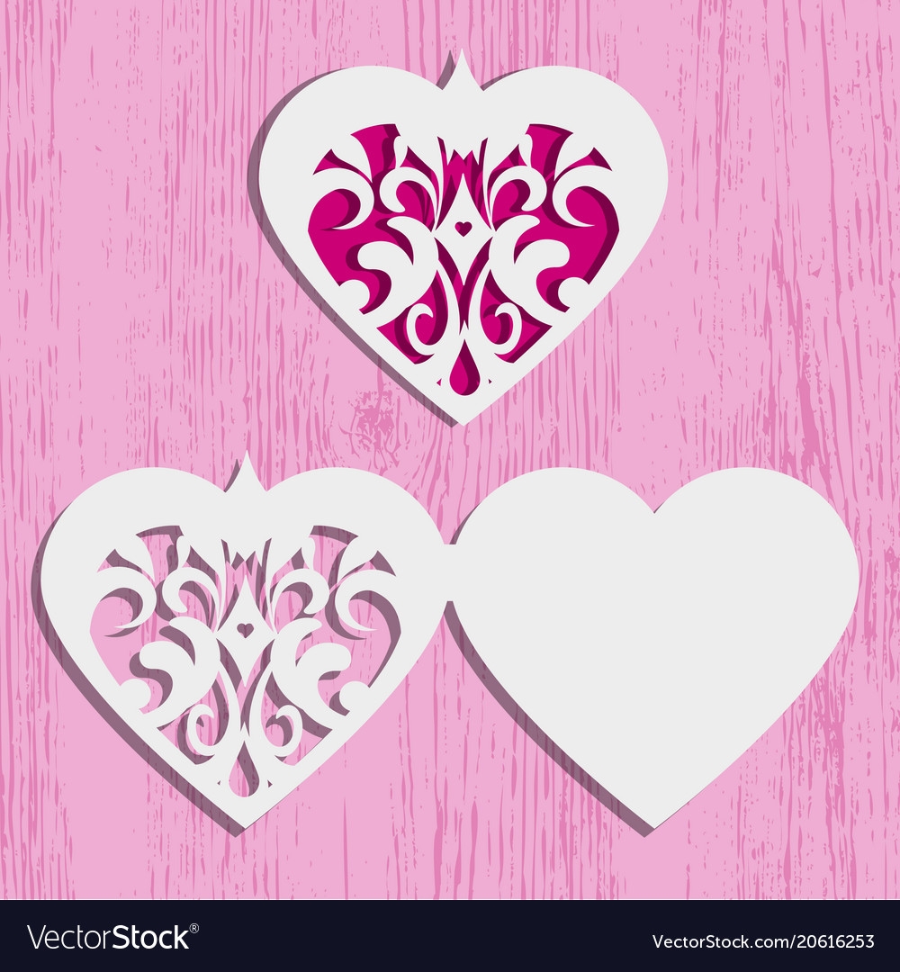 heart invitation template