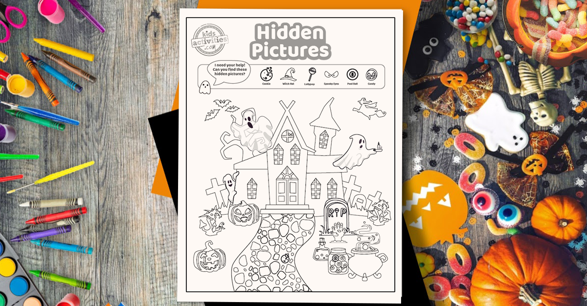 printable activities for kids halloween