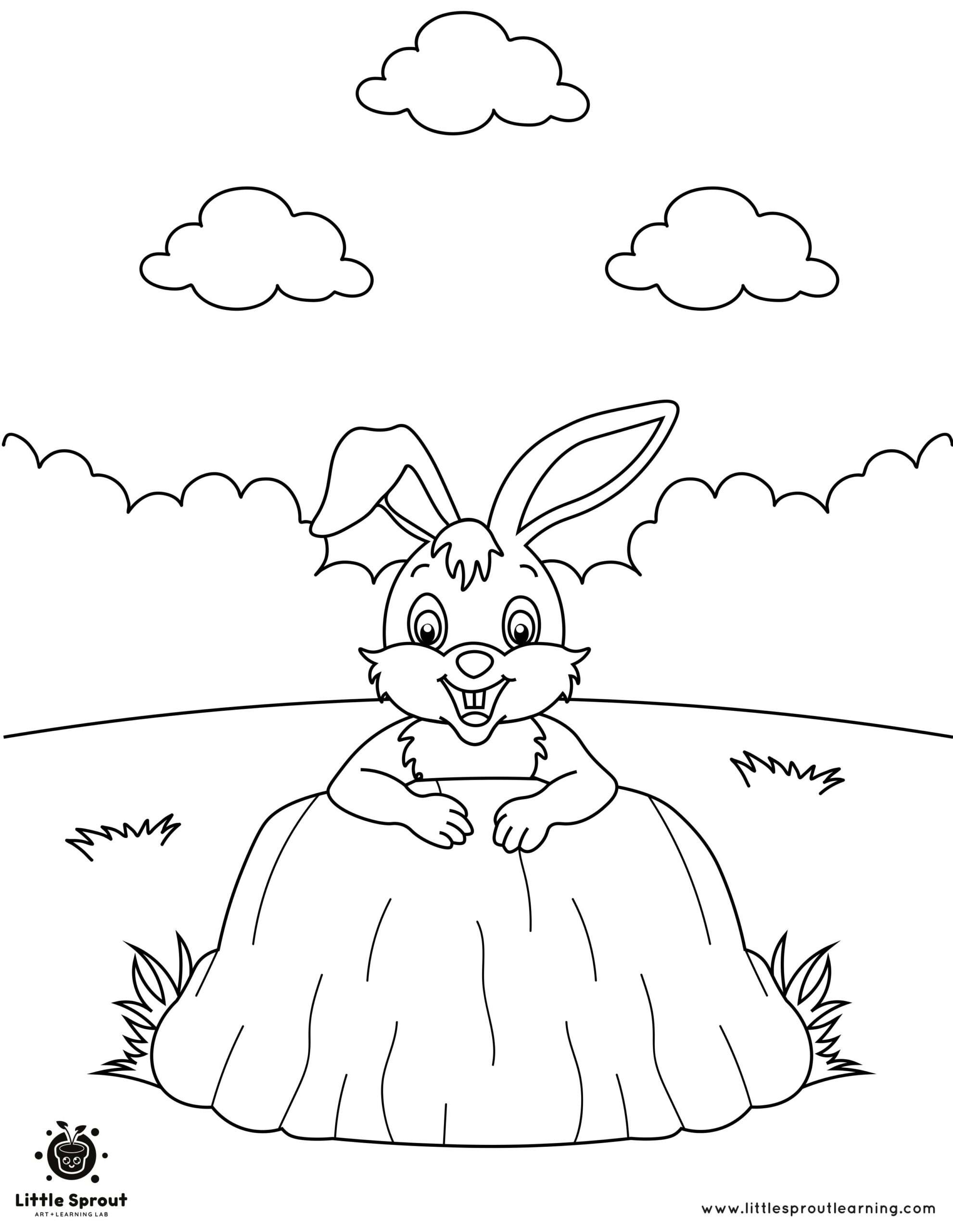 Coloring Page Bunny