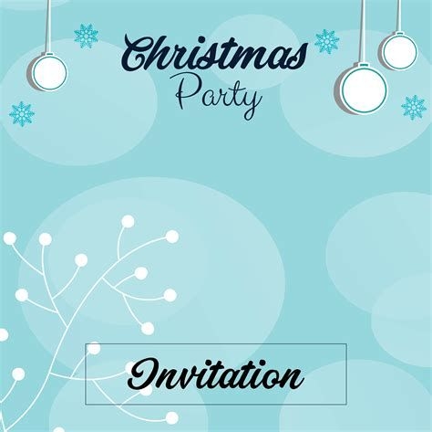 Holiday Invitation Template At Updateworksheets Christmas