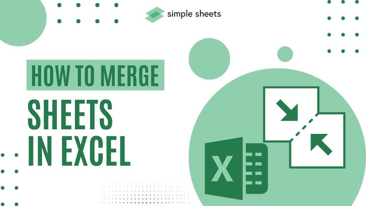 merge 2 worksheets in excel