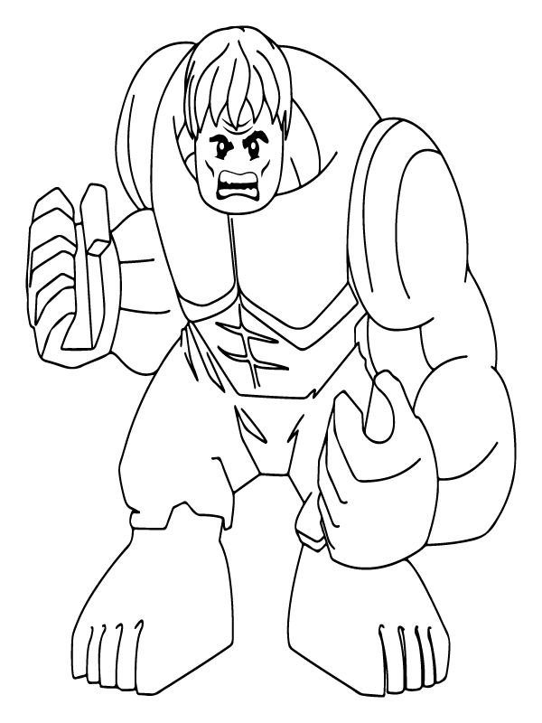 Avengers Coloring Page