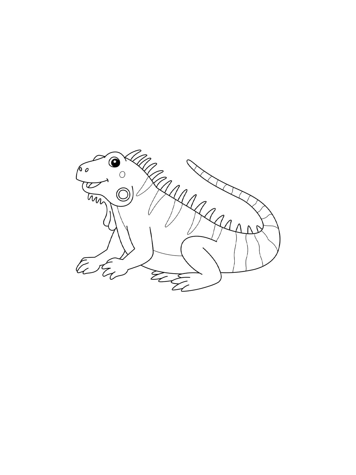 Iguana Printable