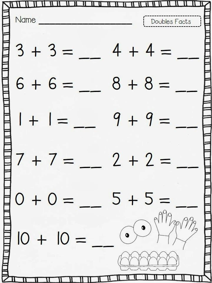 math fact worksheets