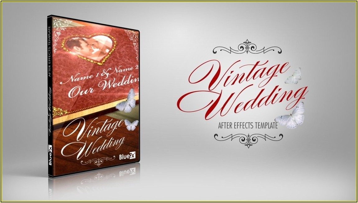 after effects wedding invitation templates