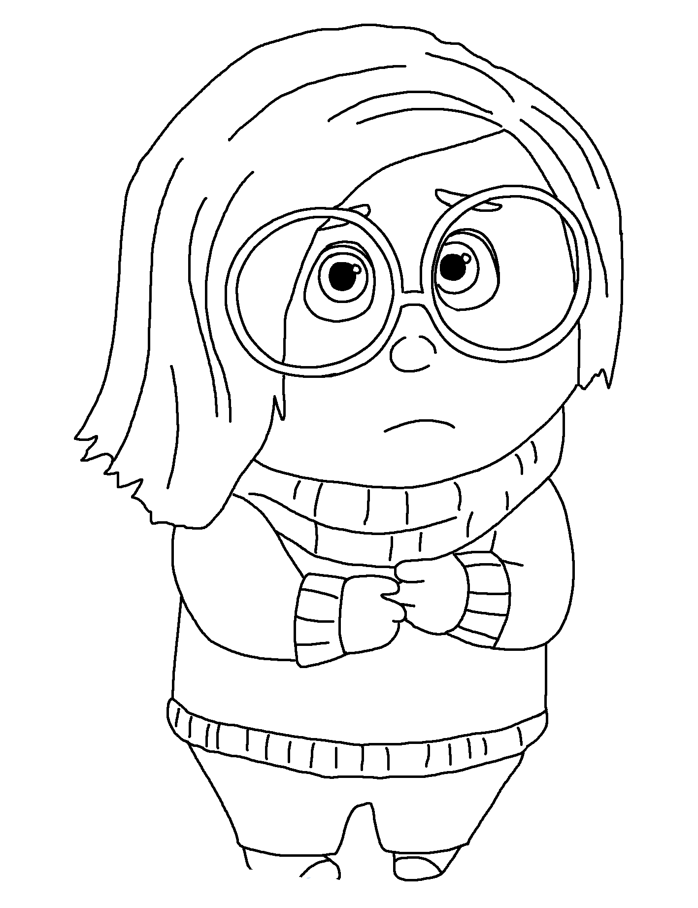 Inside Out Free Coloring Pages