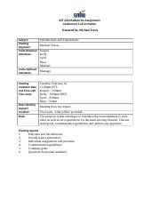 INT 220 Module Six Conference Call Invitation docx INT 220 Module Six 