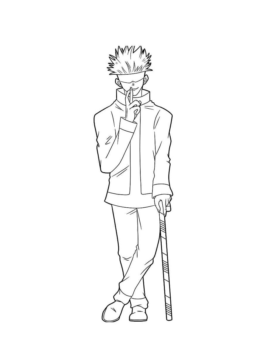 Jujutsu Kaisen Coloring Pages SeaColoring
