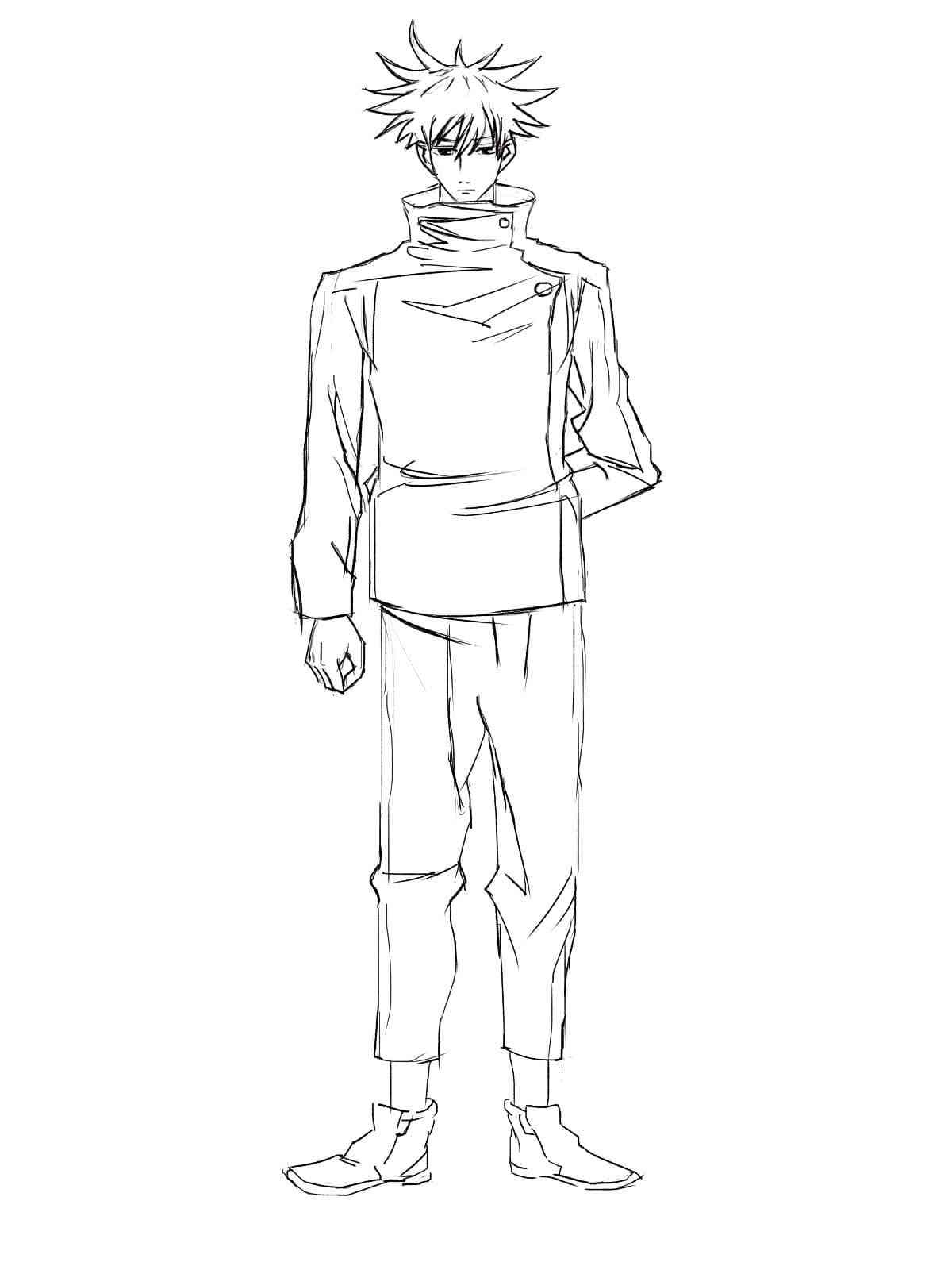 Jujutsu Kaisen Coloring Pages
