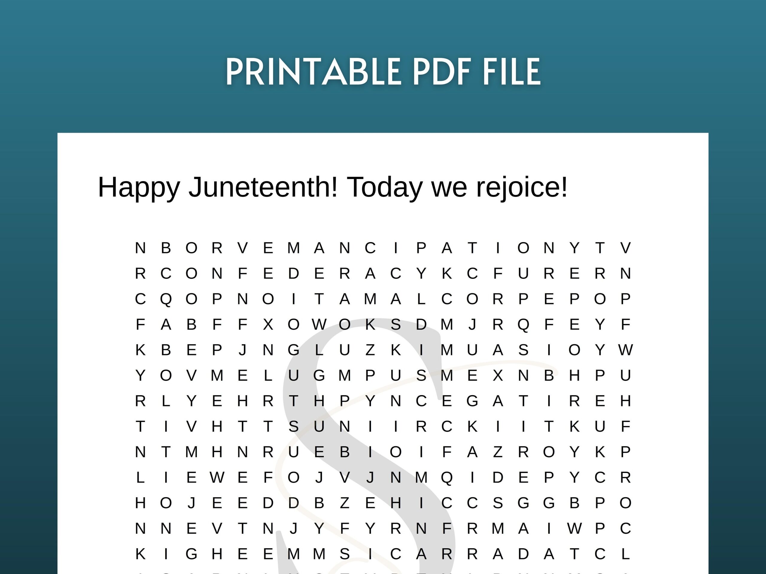 Juneteenth Facts Worksheets Historical Information For Kids