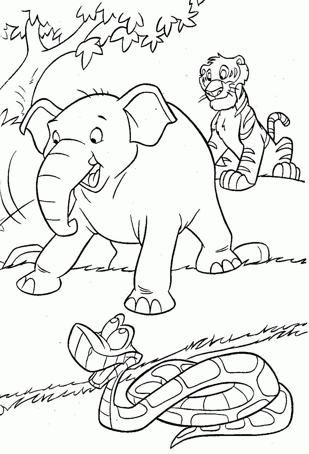 Jungle Coloring Pages 14 Coloringkids