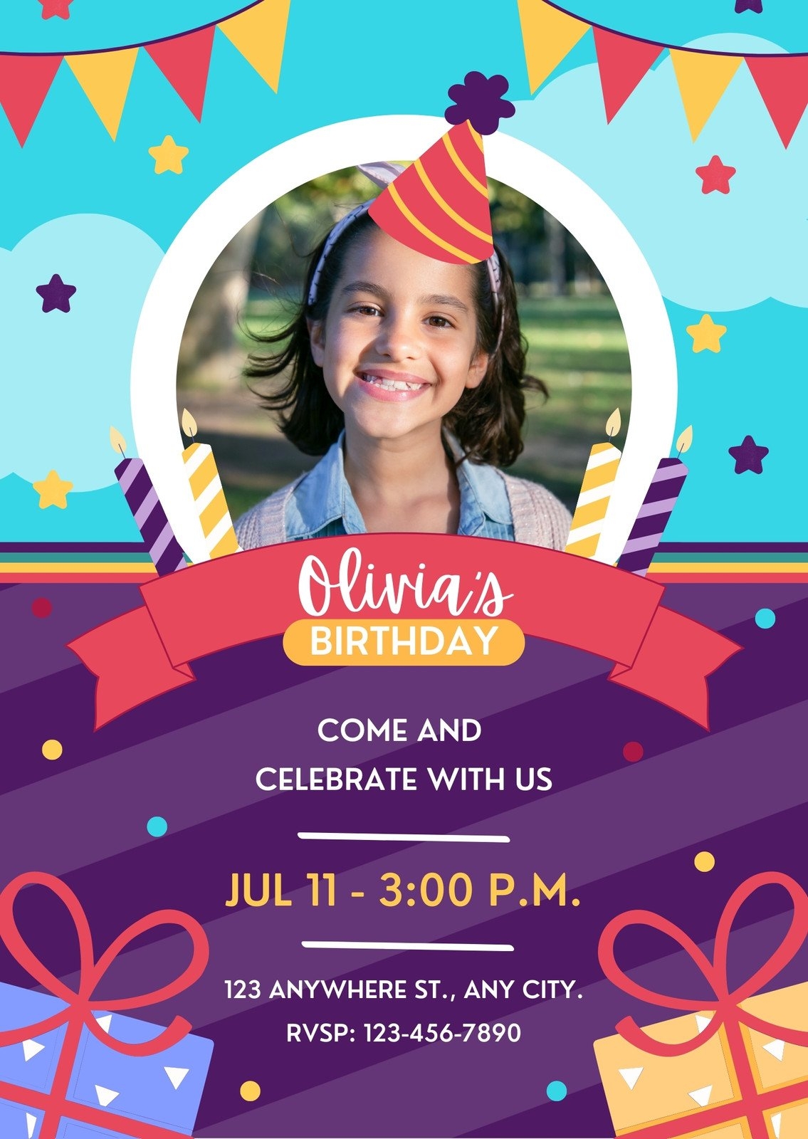 1940's invitation template