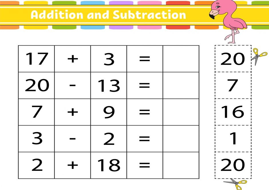 Kindergarten Addition Worksheets Printable Free AdditionWorksheets