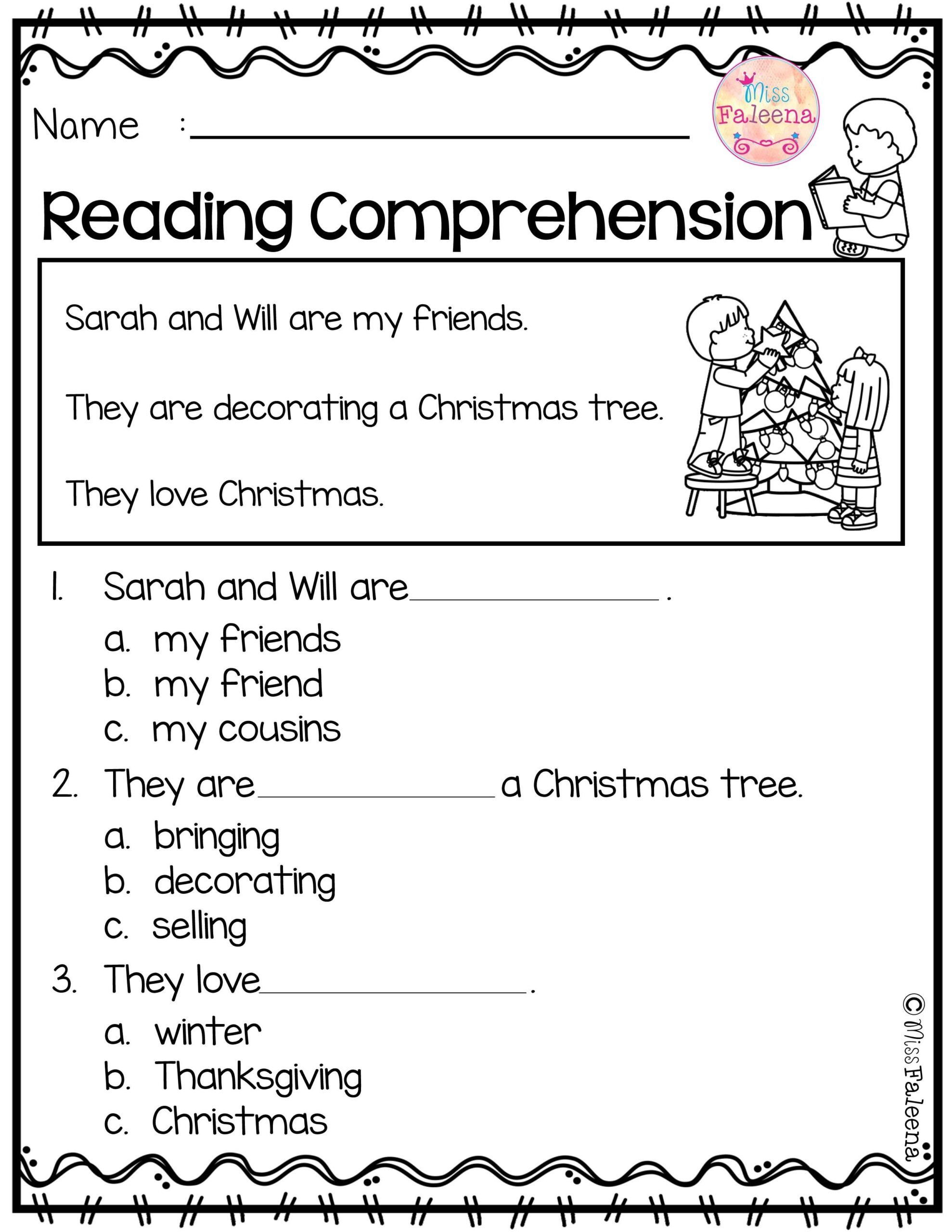 kindergarten worksheets english