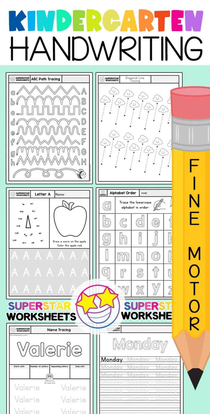 number handwriting worksheets