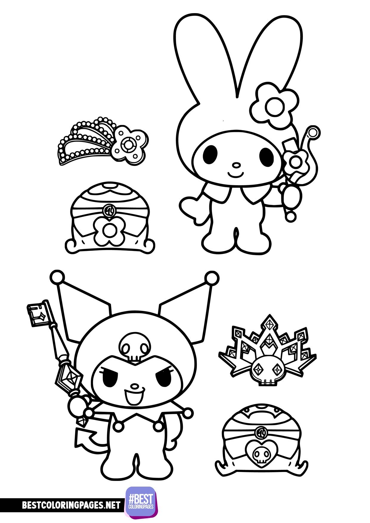 printable kuromi pictures
