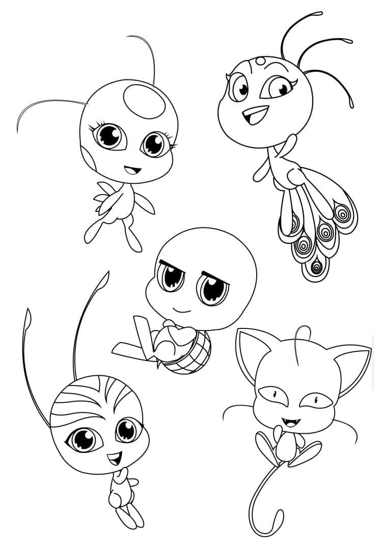 Coloring Pages Miraculous Ladybug