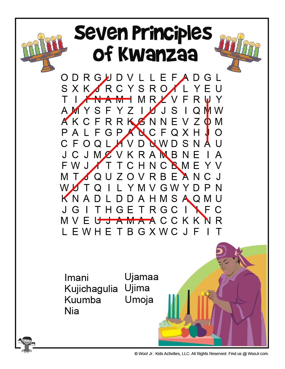Kwanzaa Activities for Kids Printables Woo Jr Kids Activities