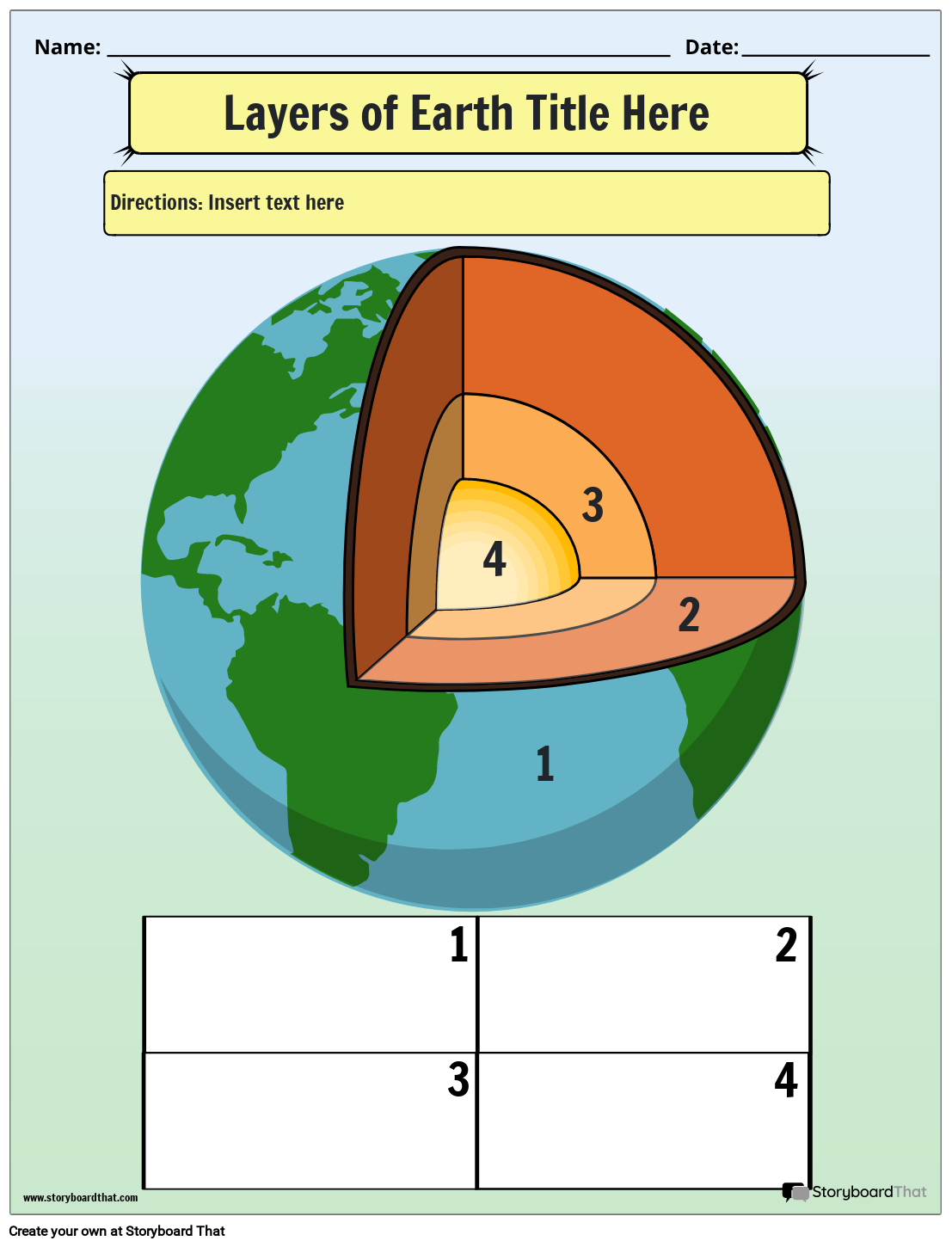 Layers Of The Earth Worksheet Free Printables Worksheets Library