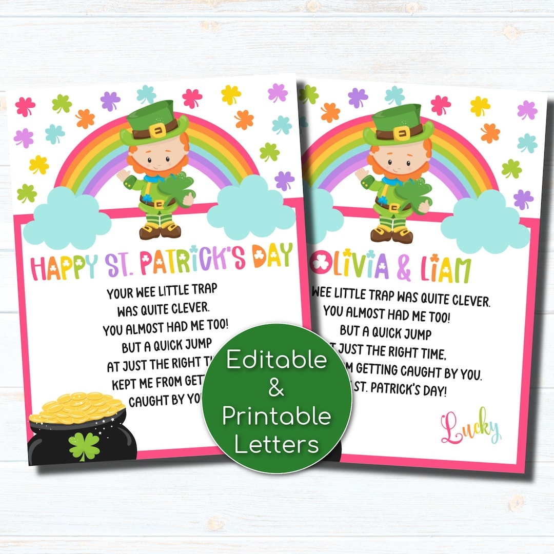 printable leprechaun pictures