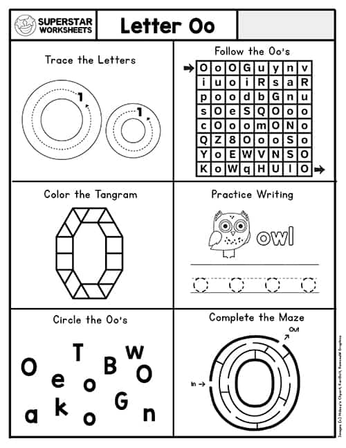 Letter O Writing Worksheet And Dot To Dot Made By Teachers