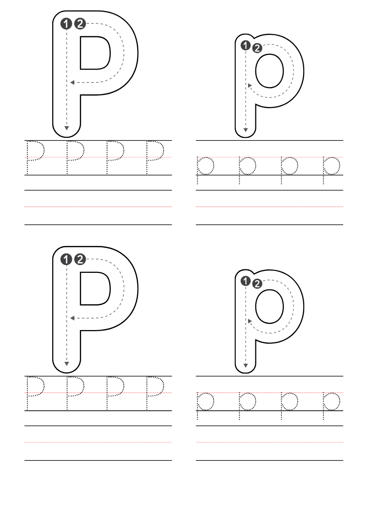 Letter P Activities Preschool Letter P Worksheets Letter P