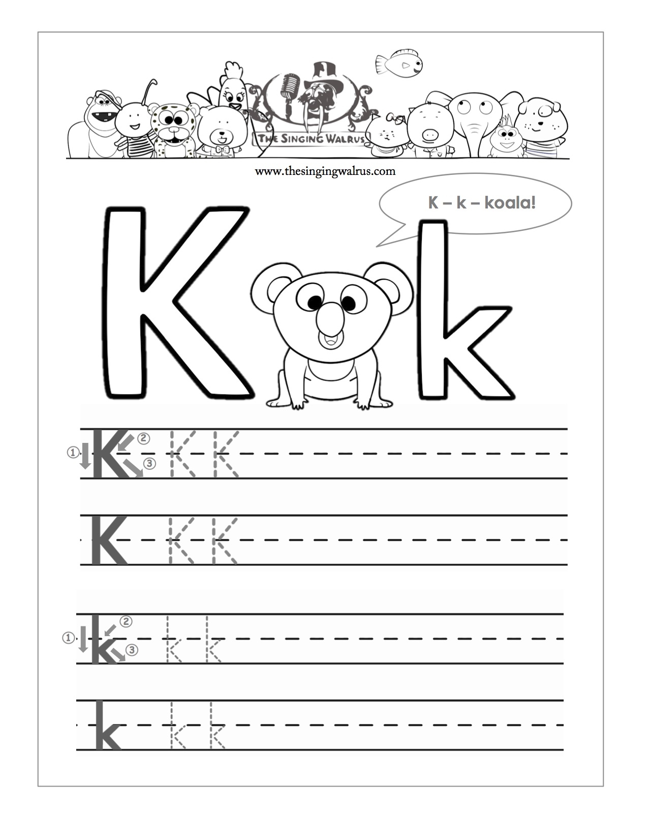 Letter Worksheets For Kindergarten Kindergarten