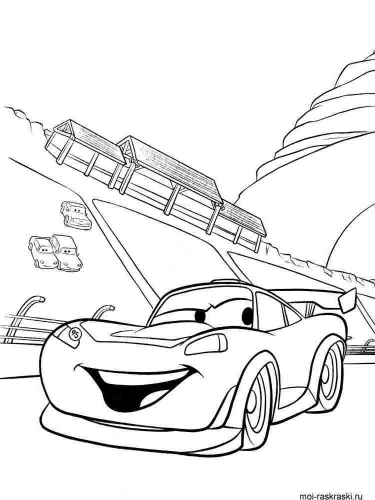 lightning mcqueen free coloring pages