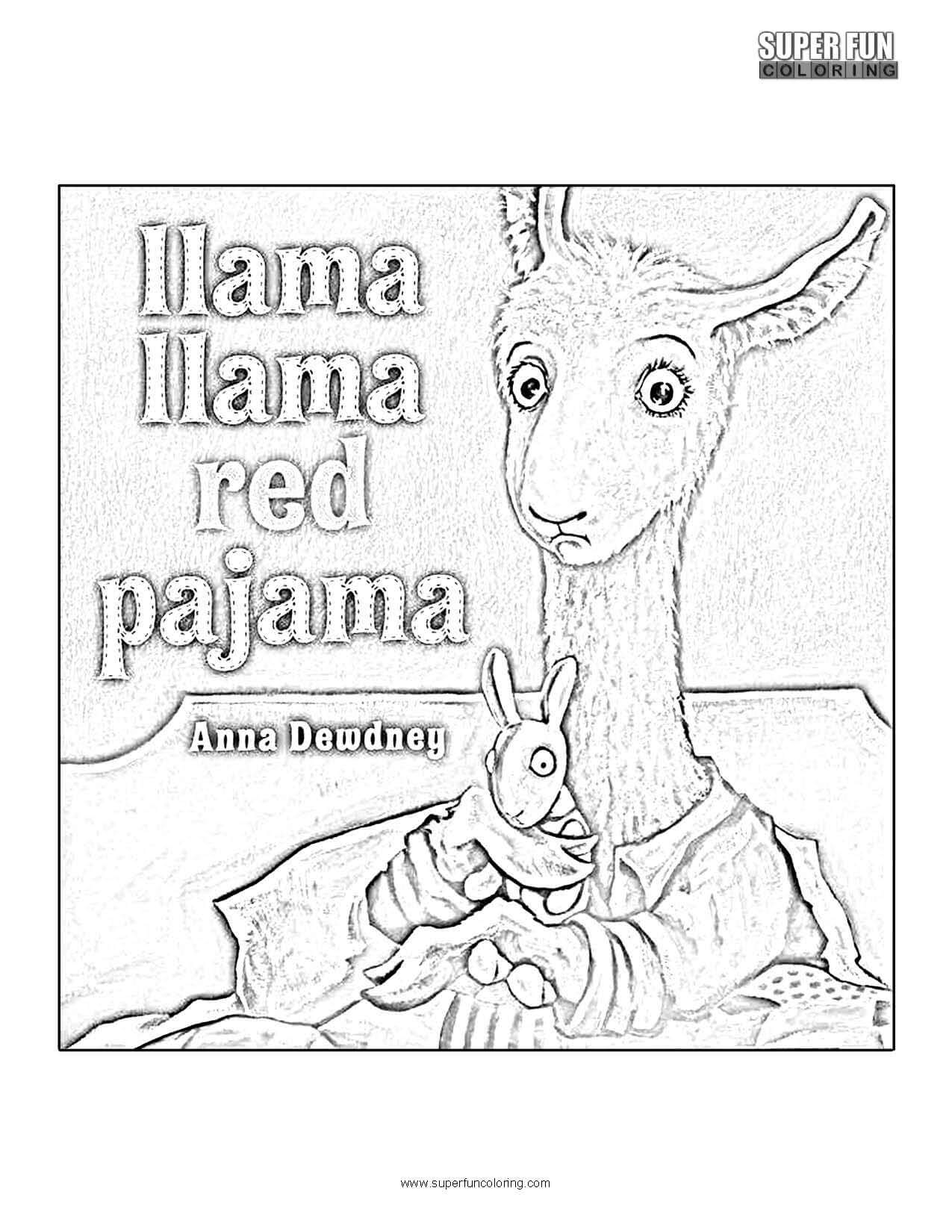 Llama Llama Coloring Page Super Fun Coloring