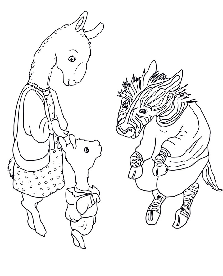 Llama Llama Coloring Pages Free Printable Coloring Pages For Kids