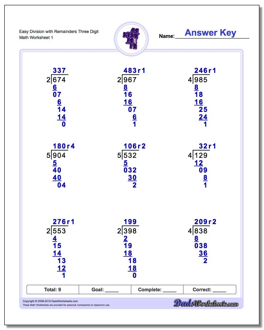 Long Division Worksheets Grade 5 Long Division Worksheets