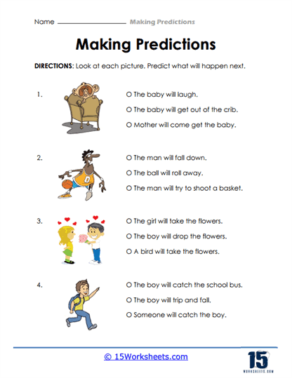 making predictions worksheet