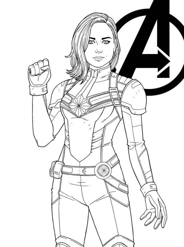 Marvel Coloring Pages Free Printable Marvel Pdf Coloring