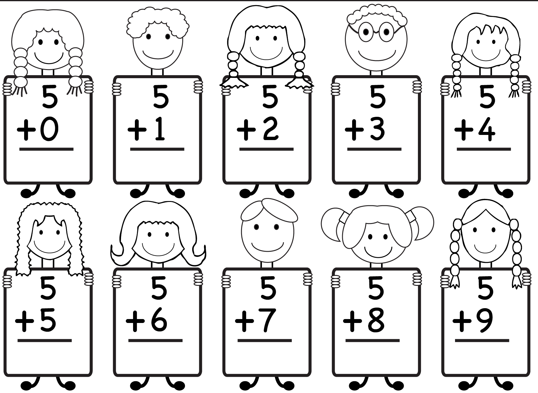 printable worksheet for kinder pdf