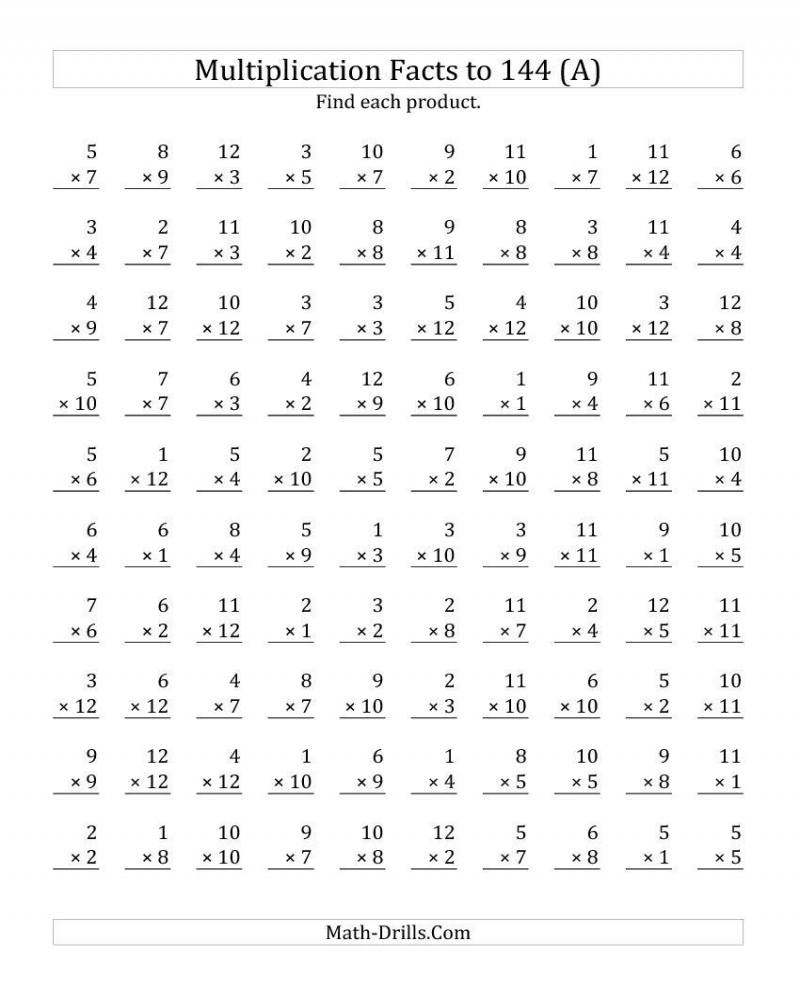 4th grade math worksheets printable
