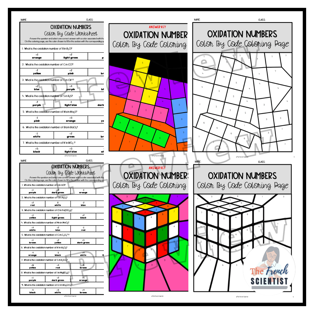Matheo Arteaga Assigning Oxidation Numbers Worksheet pdf Name