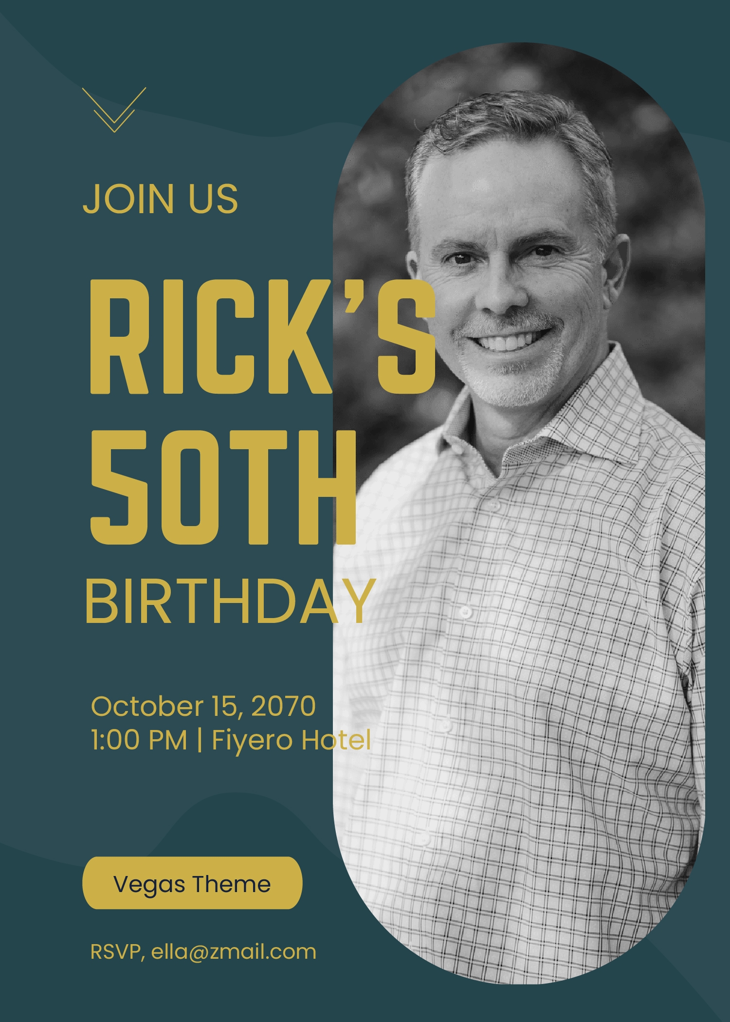 Men 50th Birthday Invitation Template In PSD Illustrator Word 