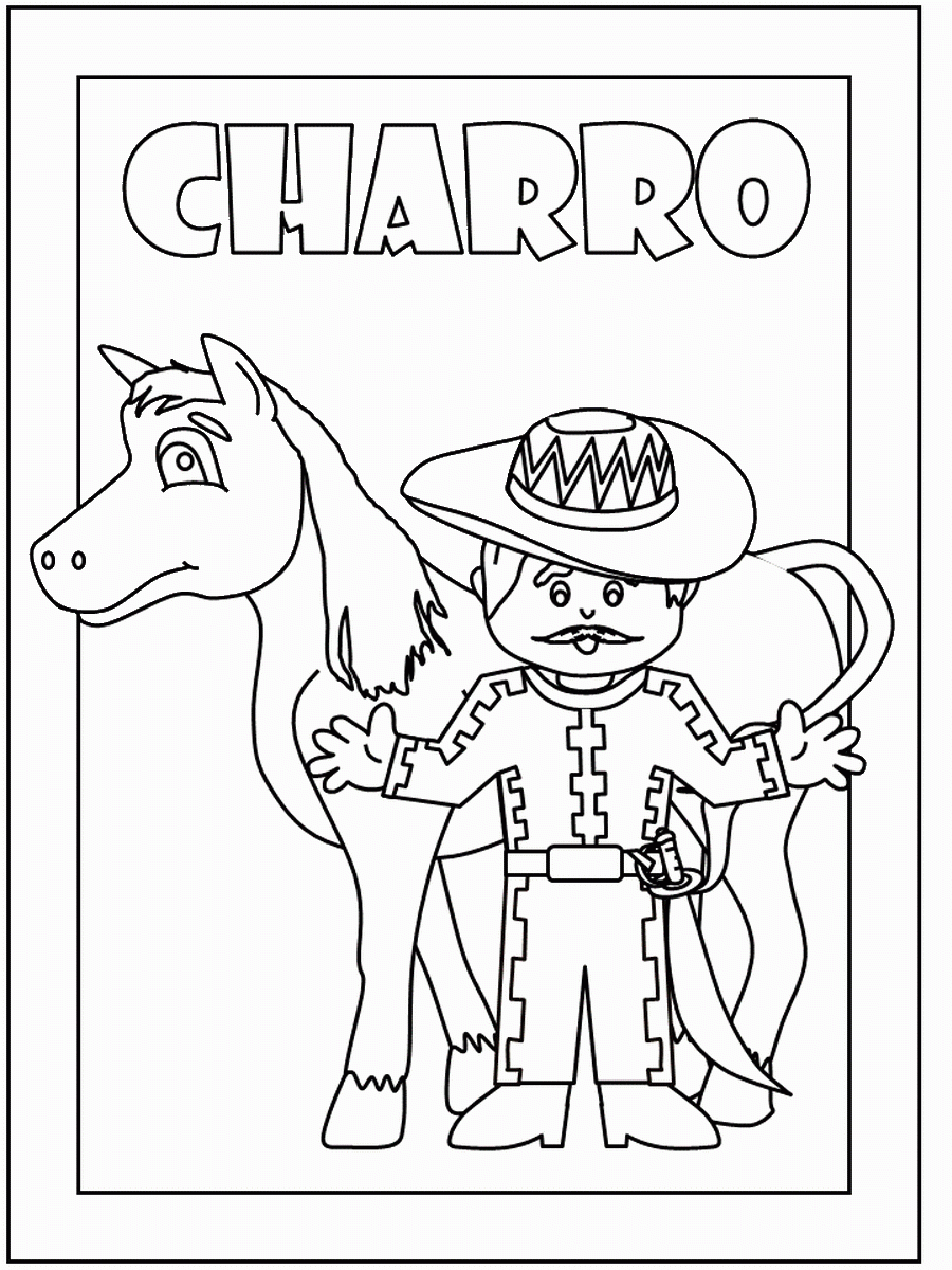 Mexican Coloring Pages