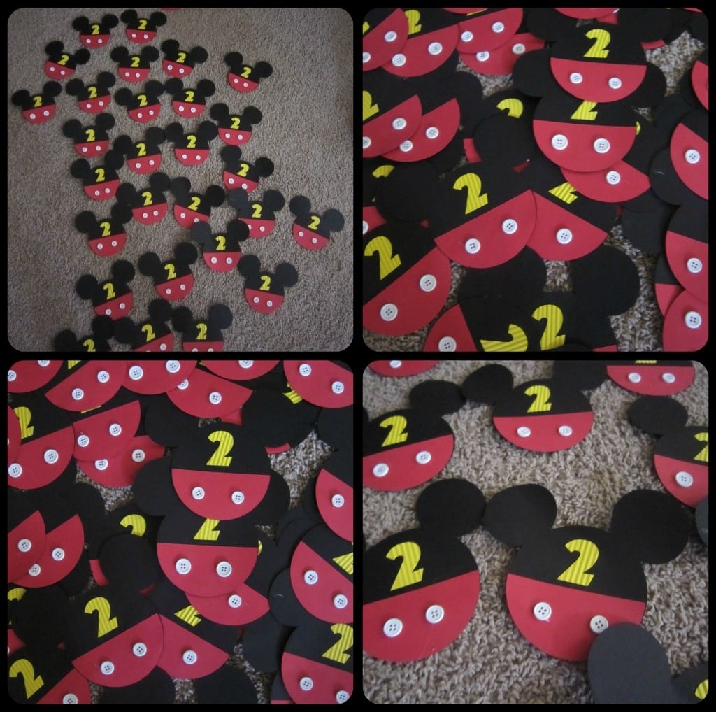 Mickey Mouse Birthday Invites