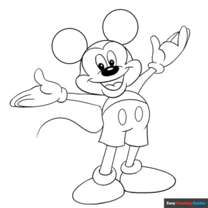 mickey mouse color pages free