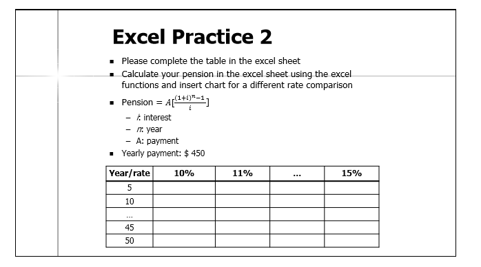 excel practice worksheets