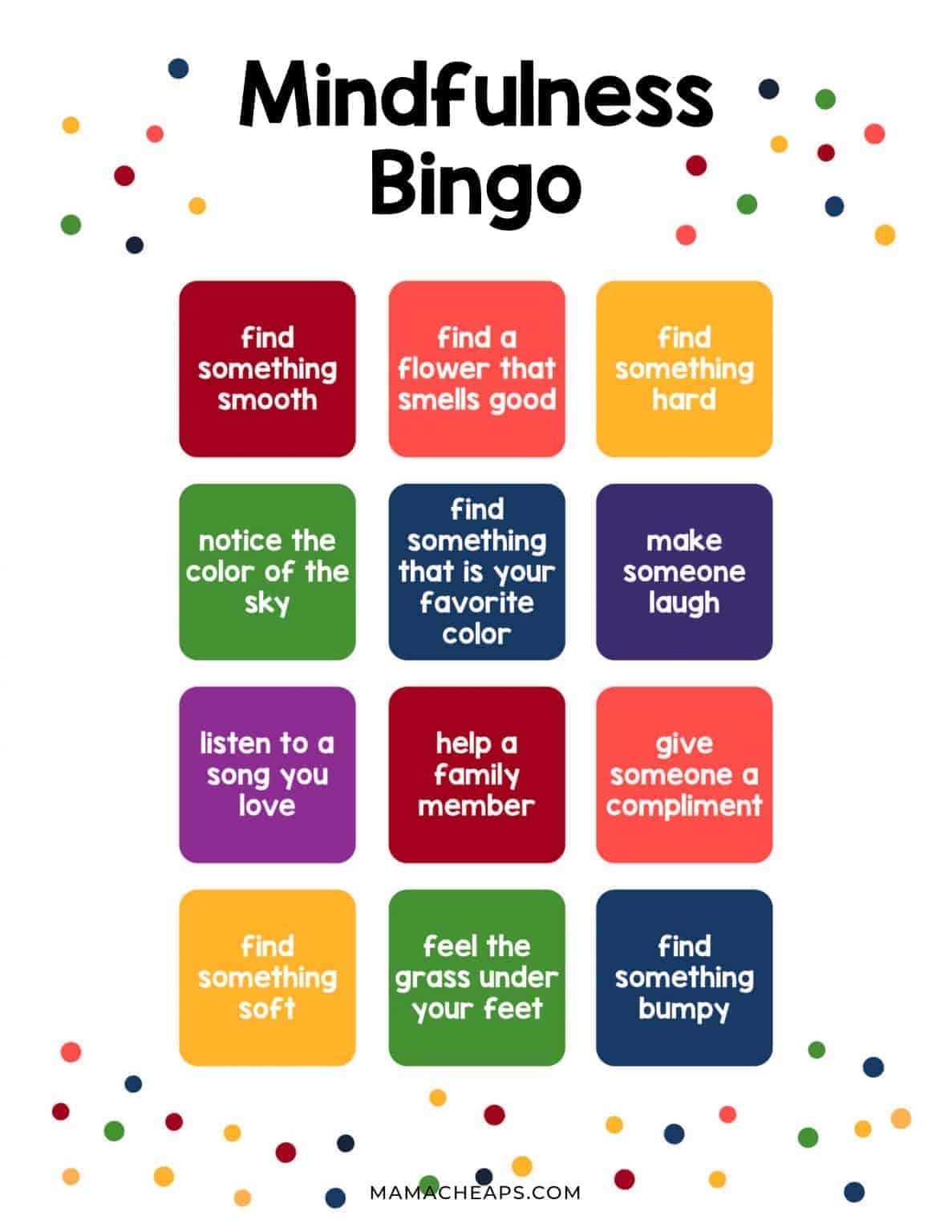Mindfulness Activities For Kids Printable Bundle Mama Cheaps 