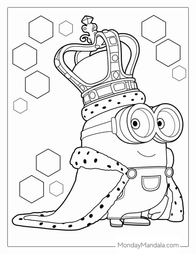 Minion Pictures To Print And Color Infoupdate