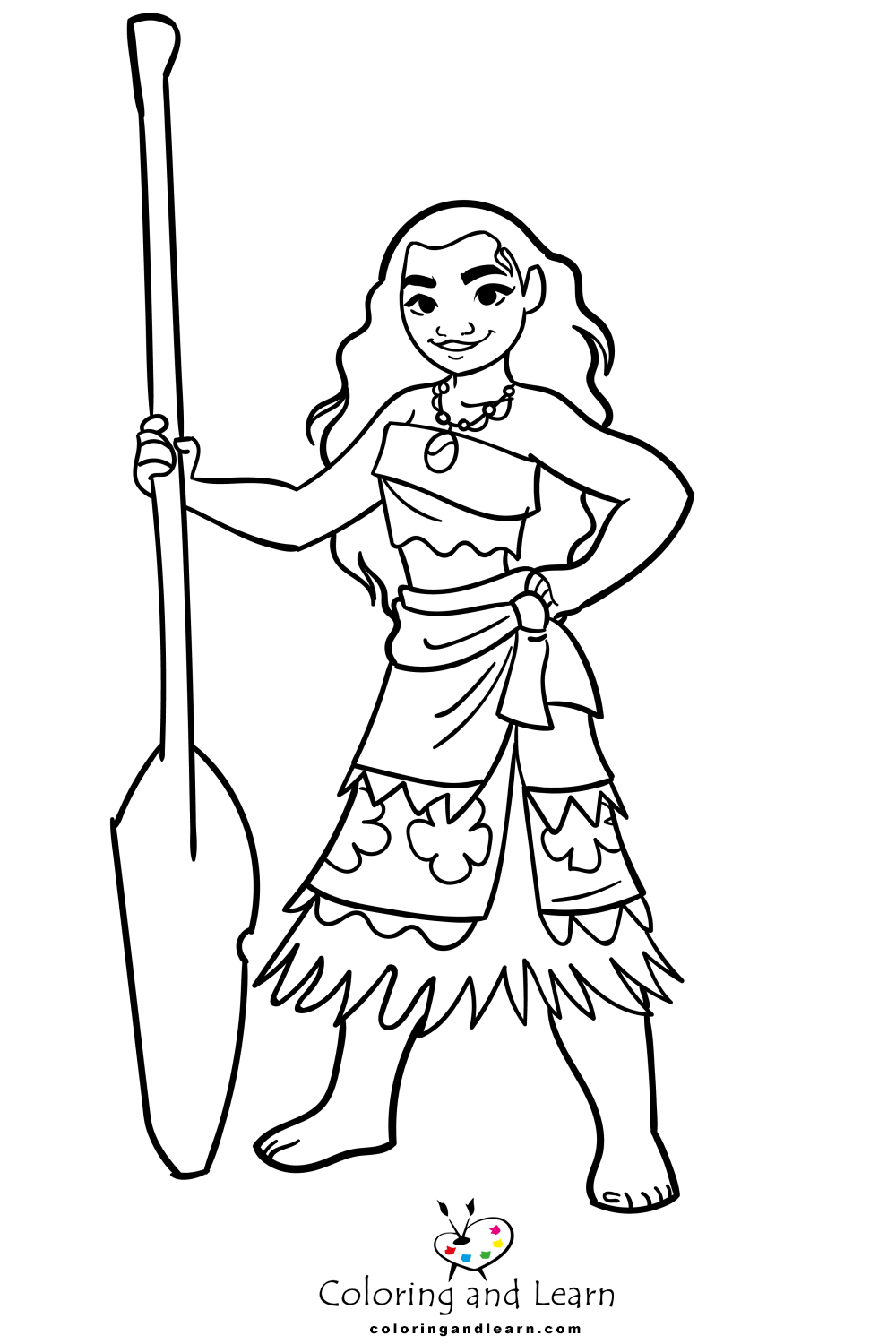 moana free coloring pages